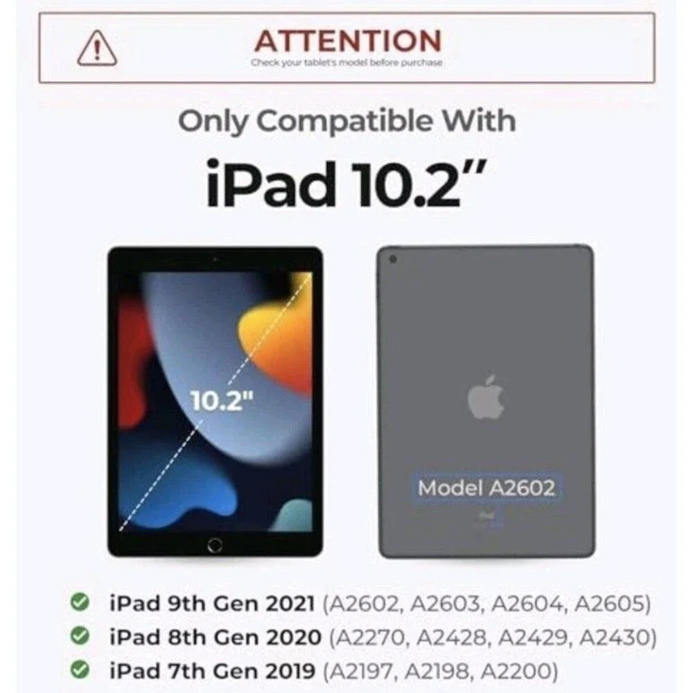 Dexnor for iPad 9th Generation Case with Keyboard Floating Cantilever Black
